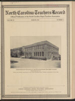 Thumbnail image for North Carolina Teachers' Record - Vol. 2, No. 2