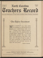 Thumbnail image for North Carolina Teachers' Record - Vol. 2, No. 4