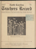 Thumbnail image for North Carolina Teachers' Record - Vol. 3, No. 3