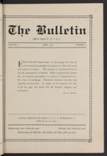 Thumbnail image for The National Association of Colored Teachers Bulletin - Vol. 5, No. 4