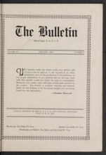 Thumbnail image for The National Association of Colored Teachers Bulletin - Vol. 6, No. 1