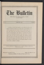 Thumbnail image for The National Association of Colored Teachers Bulletin - Vol. 6, No. 2