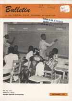Thumbnail image for Florida State Teachers' Bulletin - Vol. 33, No. 1