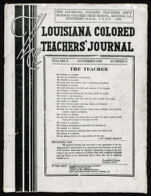 Thumbnail image for The Louisiana Colored Teachers' Journal - Vol. 10, No. 2