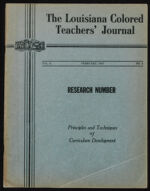 Thumbnail image for The Louisiana Colored Teachers' Journal - Vol. 10, No. 4