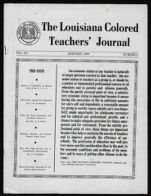 Thumbnail image for The Louisiana Colored Teachers' Journal - Vol. 12, No. 2