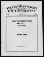 Thumbnail image for The Louisiana Colored Teachers' Journal - Vol. 13, No. 3