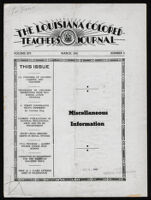 Thumbnail image for The Louisiana Colored Teachers' Journal - Vol. 14, No. 4