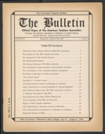 Thumbnail image for The American Teacher Association Bulletin - Vol. 25, No. 1