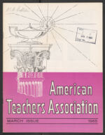 Thumbnail image for The American Teacher Association Bulletin - Vol. 38, No. 3