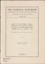 Thumbnail image for National Note-Book - Oct. 1918