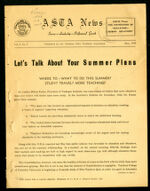 Thumbnail image for ASTA News - Vol. 4, No. 7