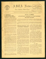 Thumbnail image for ASTA News - Vol. 4, No. 9