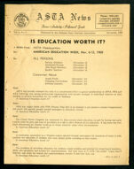 Thumbnail image for ASTA News - Vol. 6, No. 2