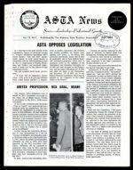Thumbnail image for ASTA News - Vol. 12, No. 3