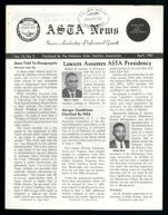 Thumbnail image for ASTA News - Vol. 13, No. 2