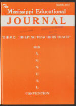 Thumbnail image for Mississippi Educational Journal - Vol. 50, No. 2