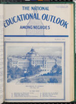 Thumbnail image for National Educational Outlook Among Negroes - Vol. 1, No. 7