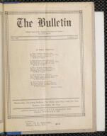 Thumbnail image for The National Association of Colored Teachers Bulletin - Vol. 8, No. 8