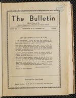 Thumbnail image for The National Association of Colored Teachers Bulletin - Vol. 14, No. 1