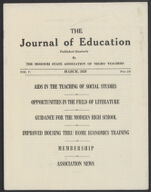 Thumbnail image for Journal of Education - Vol. 5, No. 2