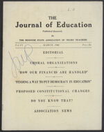 Thumbnail image for Journal of Education - Vol. 6, No. 2