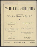 Thumbnail image for Journal of Education - Vol. 8, No. 1