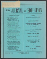 Thumbnail image for Journal of Education - Vol. 8, No. 2