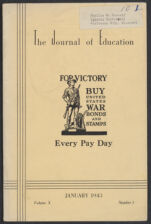 Thumbnail image for Journal of Education - Vol. 10, No. 1