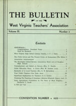 Thumbnail image for Bulletin of the West Virginia Teachers' Association - Vol. 3, No. 3