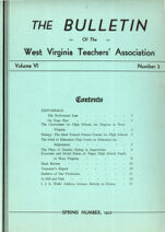 Thumbnail image for Bulletin of the West Virginia Teachers' Association - Vol. 6, No. 2