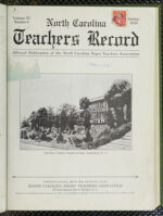 Thumbnail image for North Carolina Teachers' Record - Vol. 6, No. 4