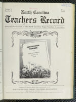 Thumbnail image for North Carolina Teachers' Record - Vol. 10, No. 3