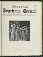 Thumbnail image for North Carolina Teachers' Record - Vol. 10, No. 4