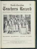 Thumbnail image for North Carolina Teachers' Record - Vol. 16, No. 3
