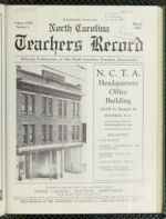 Thumbnail image for North Carolina Teachers' Record - Vol. 18, No. 2