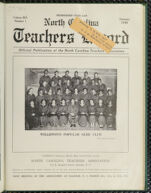 Thumbnail image for North Carolina Teachers' Record - Vol. 19, No. 1