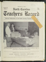 Thumbnail image for North Carolina Teachers' Record - Vol. 20, No. 3