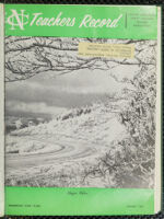 Thumbnail image for North Carolina Teachers' Record - Vol. 35, No. 1
