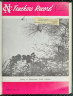 Thumbnail image for North Carolina Teachers' Record - Vol. 35, No. 3
