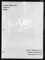 Thumbnail image for Texas Standard - Vol. 28, No. 1