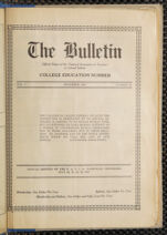 Thumbnail image for The National Association of Colored Teachers Bulletin - Vol. 7, No. 3