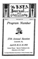 Thumbnail image for The K.N.E.A. Journal - Vol. 3, No. 3