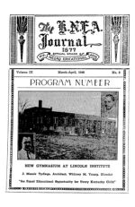 Thumbnail image for The K.N.E.A. Journal - Vol. 10, No. 3