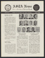 Thumbnail image for ASTA News - Vol. 15, No. 1