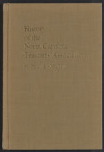 Thumbnail image for North Carolina Publications - History of the North Carolina Teachers Association