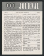 Thumbnail image for PEA Journal - Vol.11, No. 1