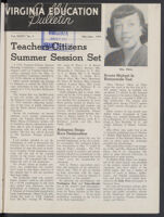 Thumbnail image for Virginia Education Bulletin - Vol. 35, No. 9
