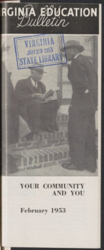 Thumbnail image for Virginia Education Bulletin - Vol. 32, No. 5