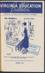 Thumbnail image for Virginia Education Bulletin - Special Legislative Report Number